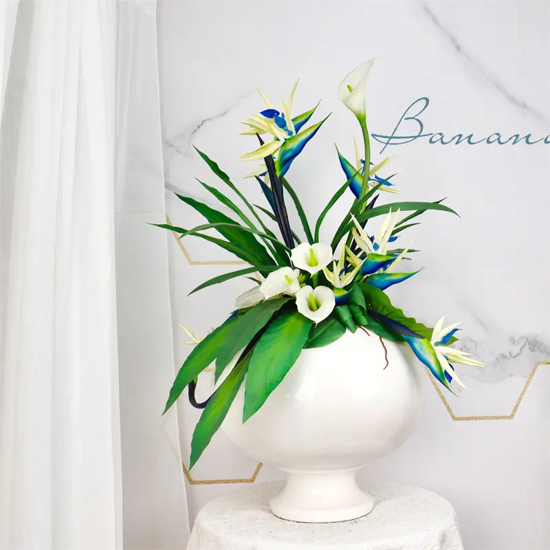 Manufacturers of Non-Fading Calla Lily Bonsai with Natural Simulation08fd3