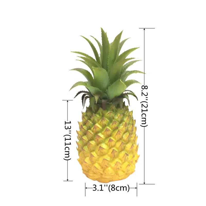 Premium PVC Simulated Pineapple, Factory-Made High Quality