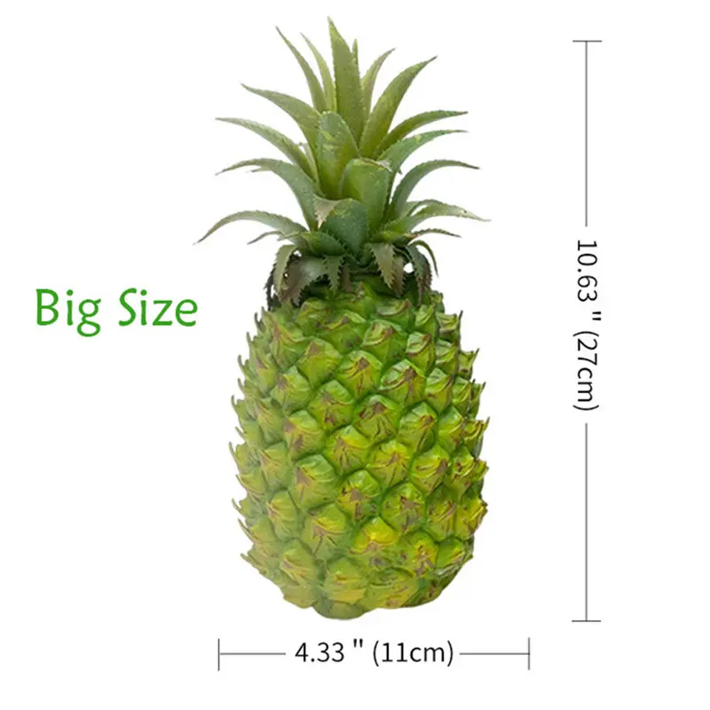 Premium PVC Simulated Pineapple, Factory-Made High Quality