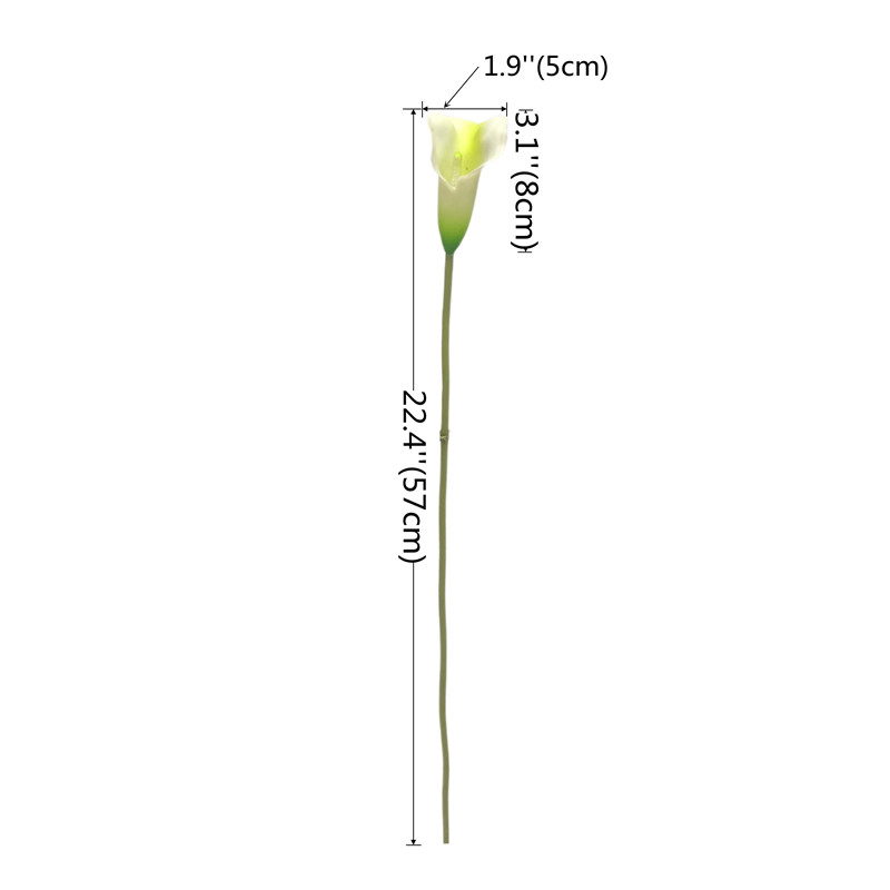 Manufacturer of Waterproof Calla Lily with Natural Simulation