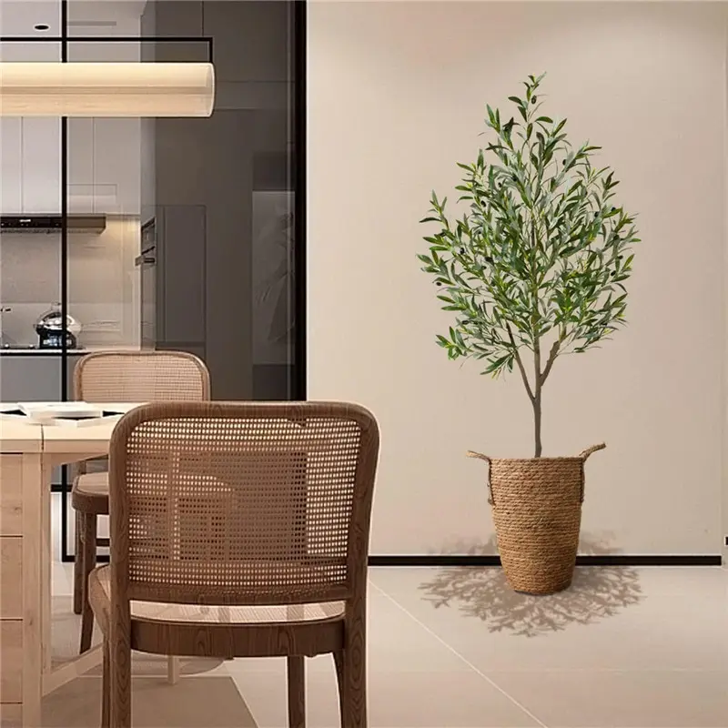 Why do modern people buy fake olive trees?