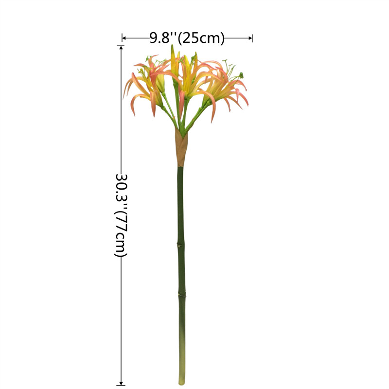 Factory-Direct Wholesale Amaryllis amaryllis Artificial Flowers: Waterproof and Eco-Friendly