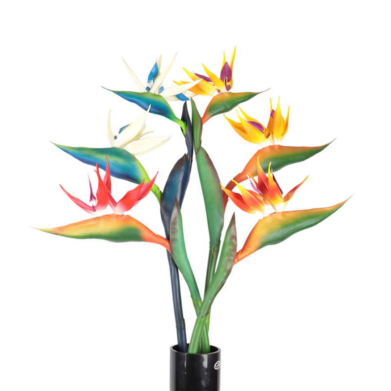 High Simulation PVC Bird of Paradise Bonsai07m8w