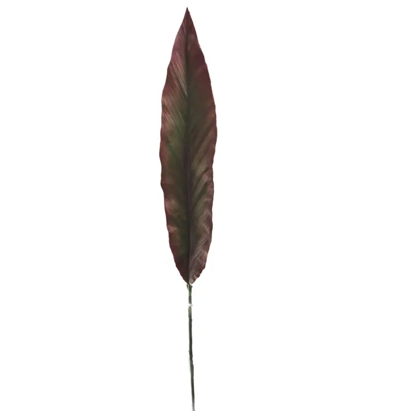 High Simulation PVC Bird of Paradise Leaf