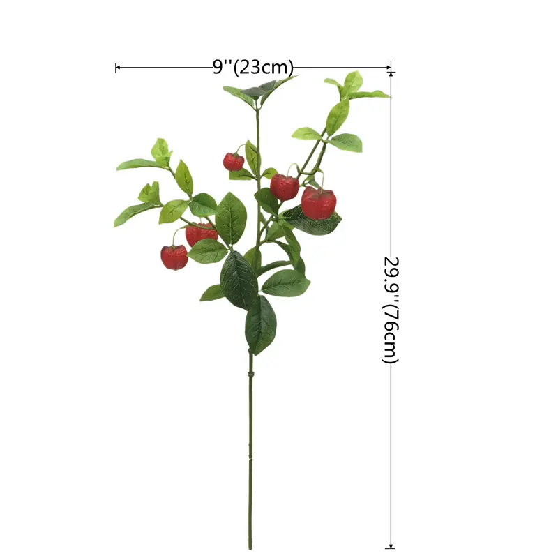 PVC Simulated Lantern Fruit: Professional Manufacturers, Non-Fading
