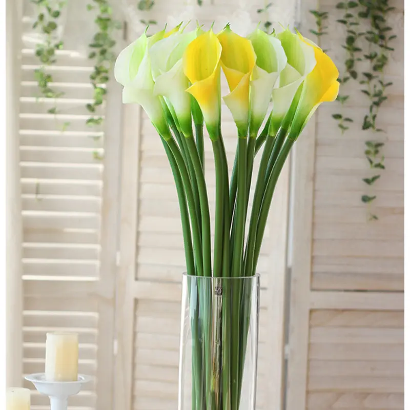Manufacturers of Non-Fading Calla Lily Bonsai with Natural Simulation05umo