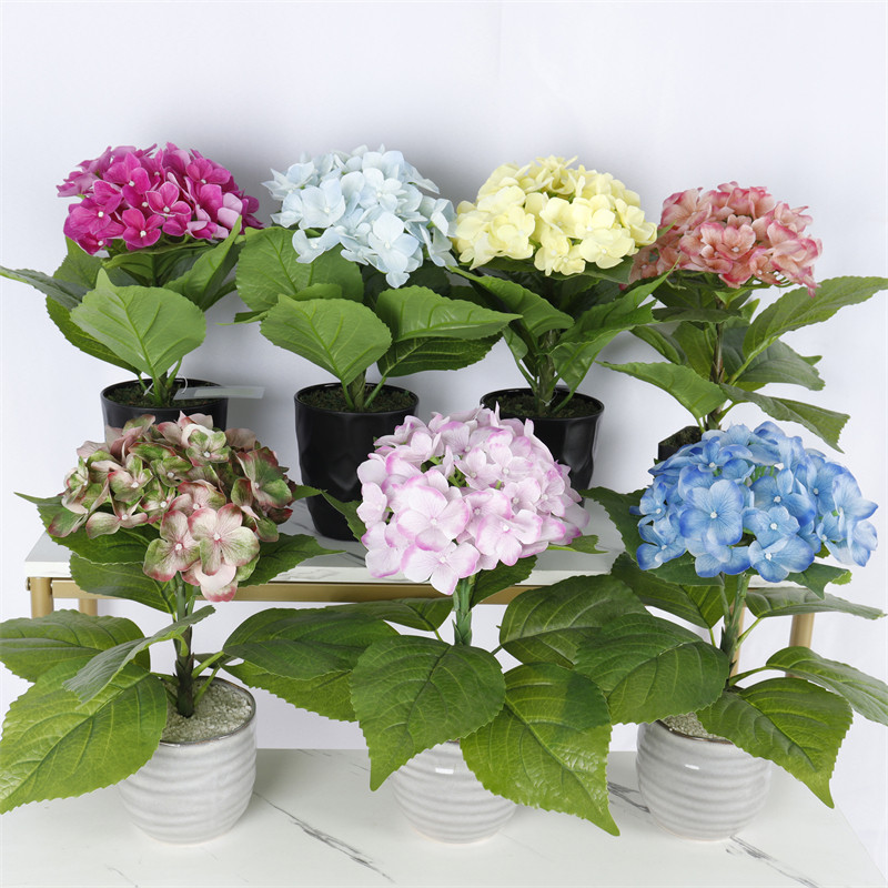 High Quality Simulation Hydrangea Factory Direct1272me