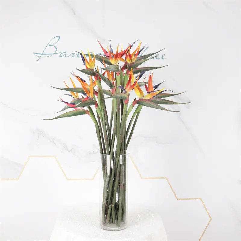 High Simulation PVC Bird of Paradise Bonsai17zba