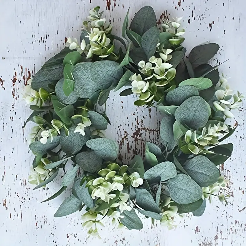 Timeless Beauty: Simulation Flower Wreath for Lasting Ele...