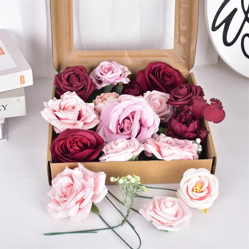OEM Supplier of High-Quality Artificial Flower Boxes01604