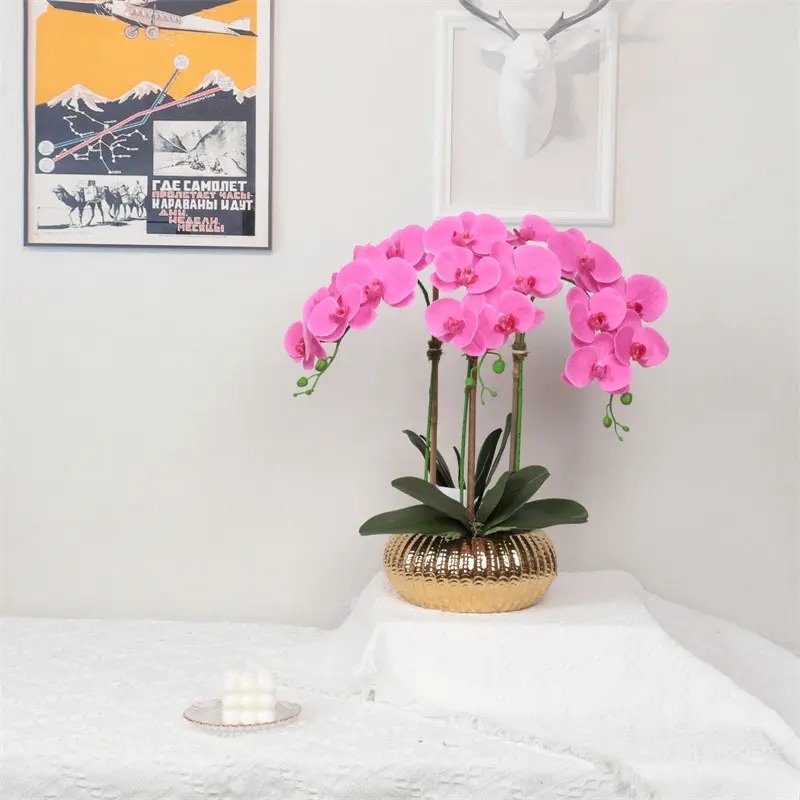 Factory Supplier of High-Simulation Phalaenopsis Bonsai044az