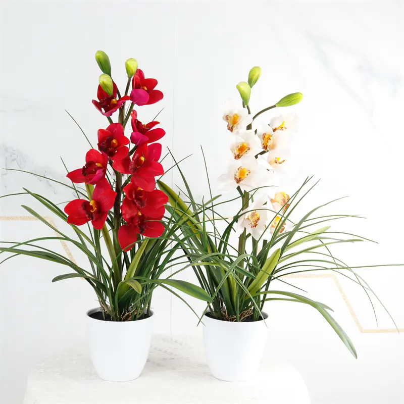 Simulated Cymbidium Bonsai 8320（1） (1)68j