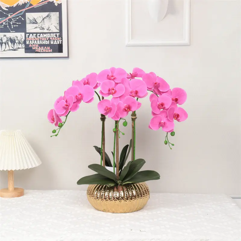 Factory Supplier of High-Simulation Phalaenopsis Bonsai0382v