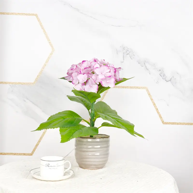 High Quality Simulation Hydrangea Factory Direct128edh