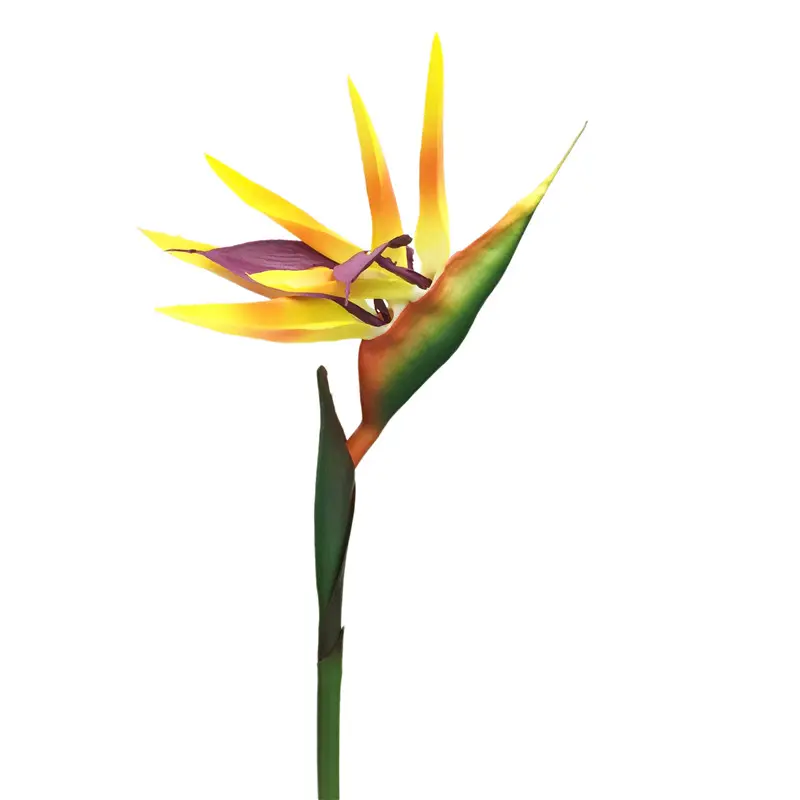 High Simulation PVC Bird of Paradise Bonsai117yv