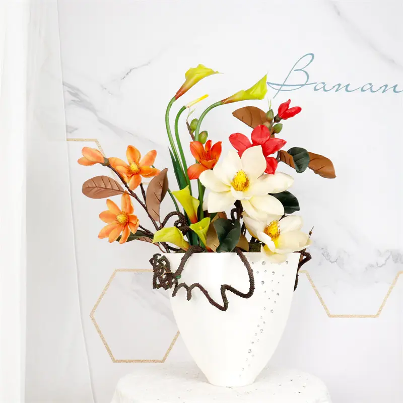 Manufacturers of Non-Fading Calla Lily Bonsai with Natural Simulation09wb3