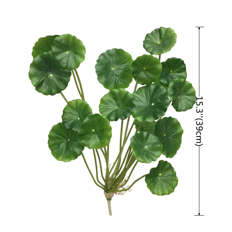 Rubber Fabric Simulated Crabapple Leaves - Factory Direct