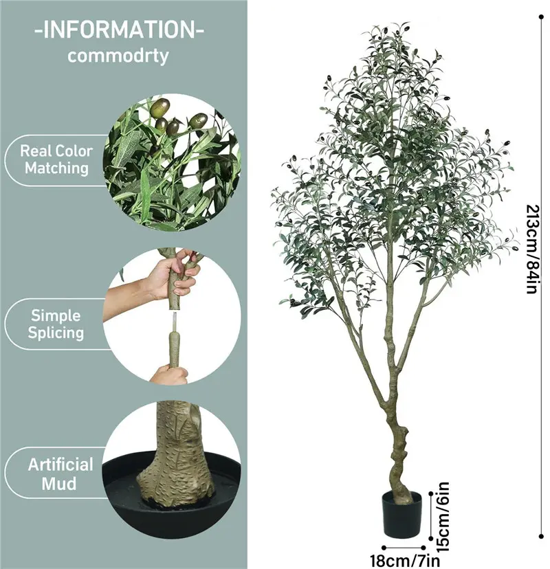 Manufacturing Supplier of Top-Quality Artificial Olive Trees