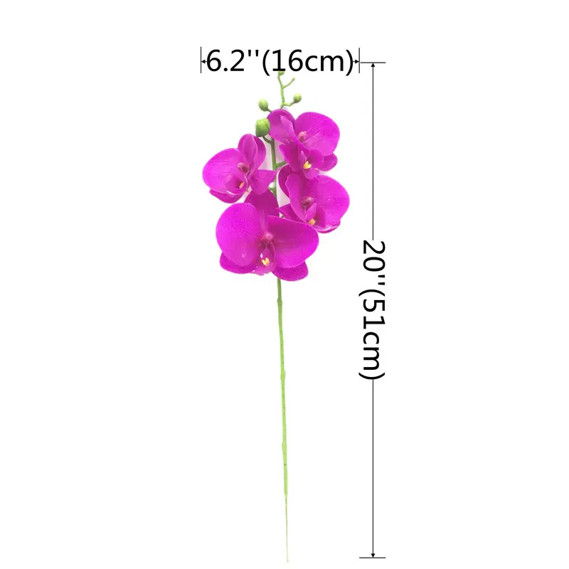 Factory Supplier of High-Quality Phalaenopsis Artificial Flower
