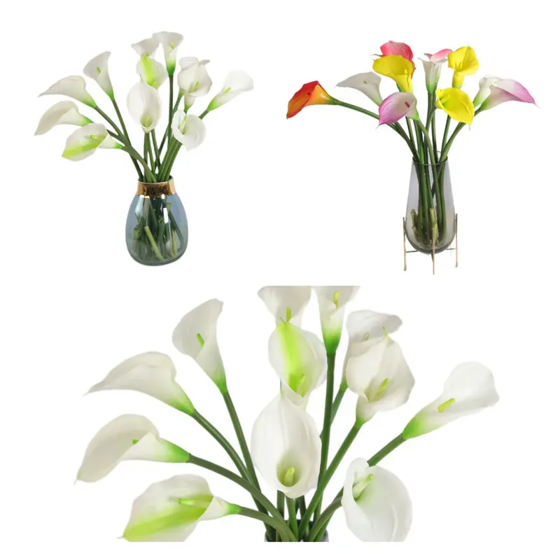 Manufacturers of Non-Fading Calla Lily Bonsai with Natural Simulation04v0t