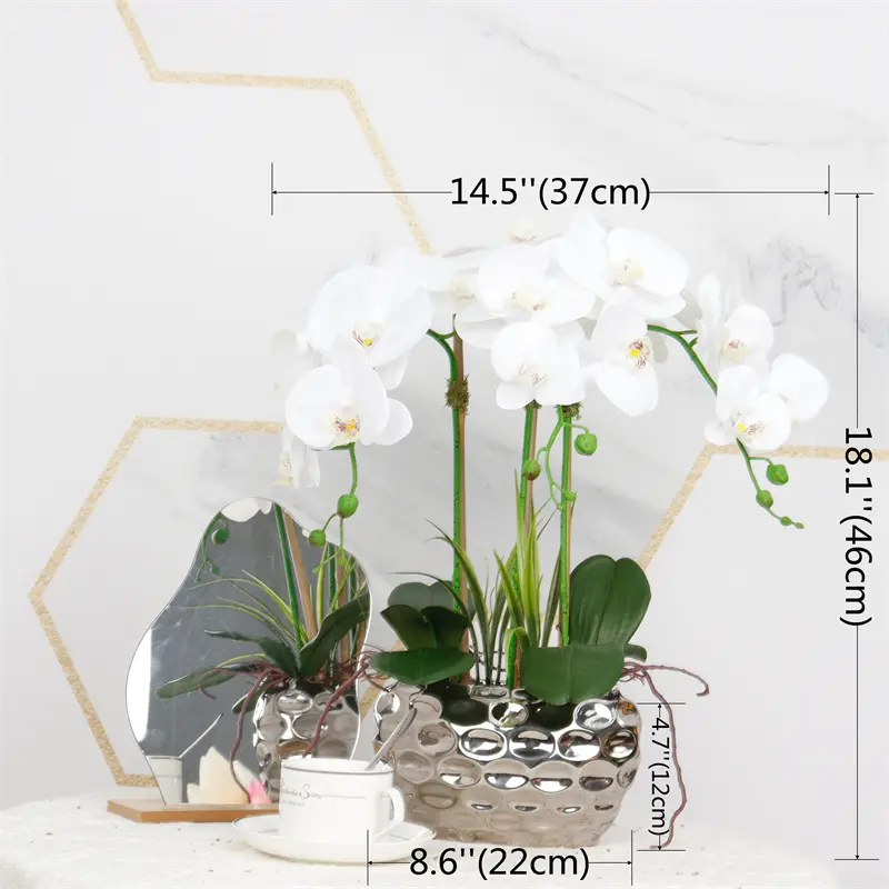 Factory Supplier of High-Quality Phalaenopsis Artificial Flower1231ugj