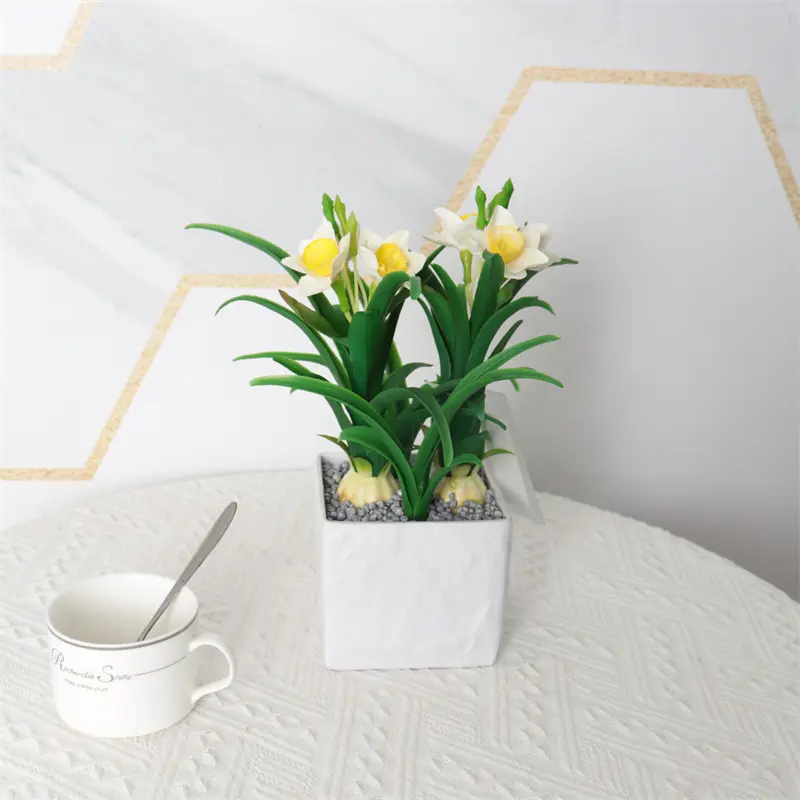 PVC Daffodil Bonsai2232 (4)1m5