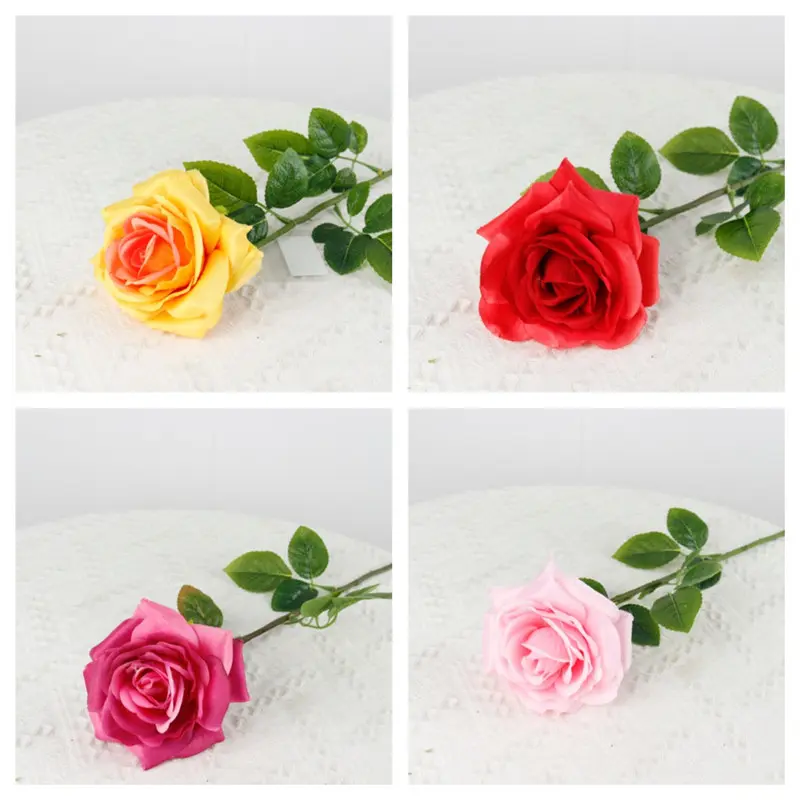 Premium Faux Roses: Factory Quality, Velvety Texture
