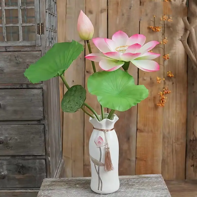 Simulated Lotus Leaf: Factory-Made Beauty