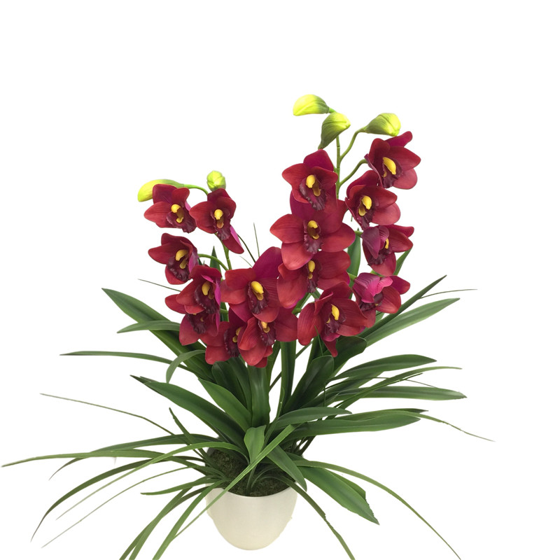 Simulated Cymbidium Bonsai 8321（2） (4)kbw