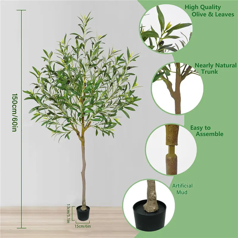 Manufacturing Supplier of Top-Quality Artificial Olive Trees103gvc