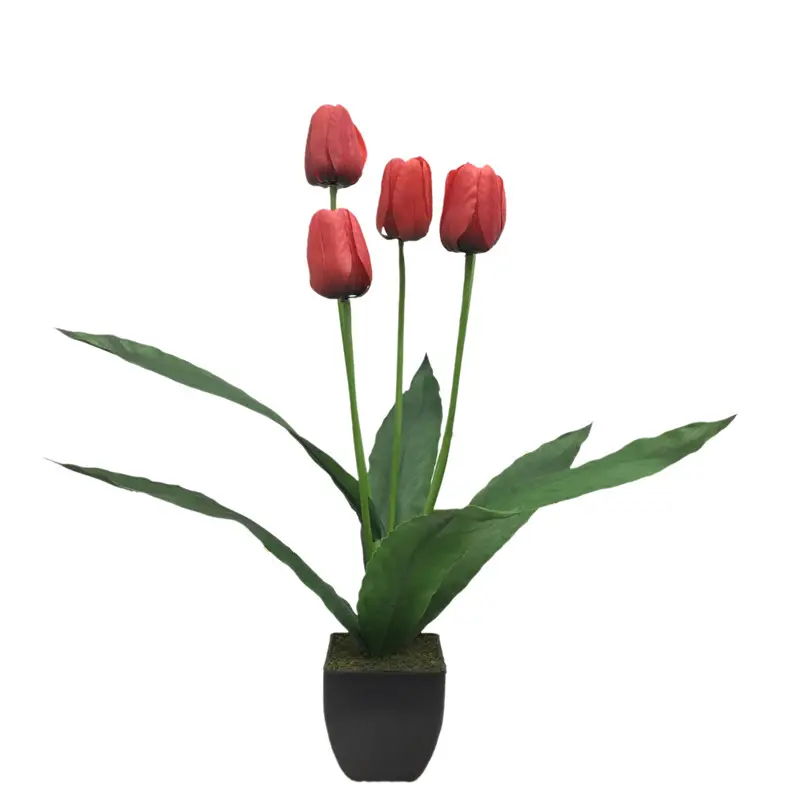 Long-Lasting Faux Tulips: Factory-Direct