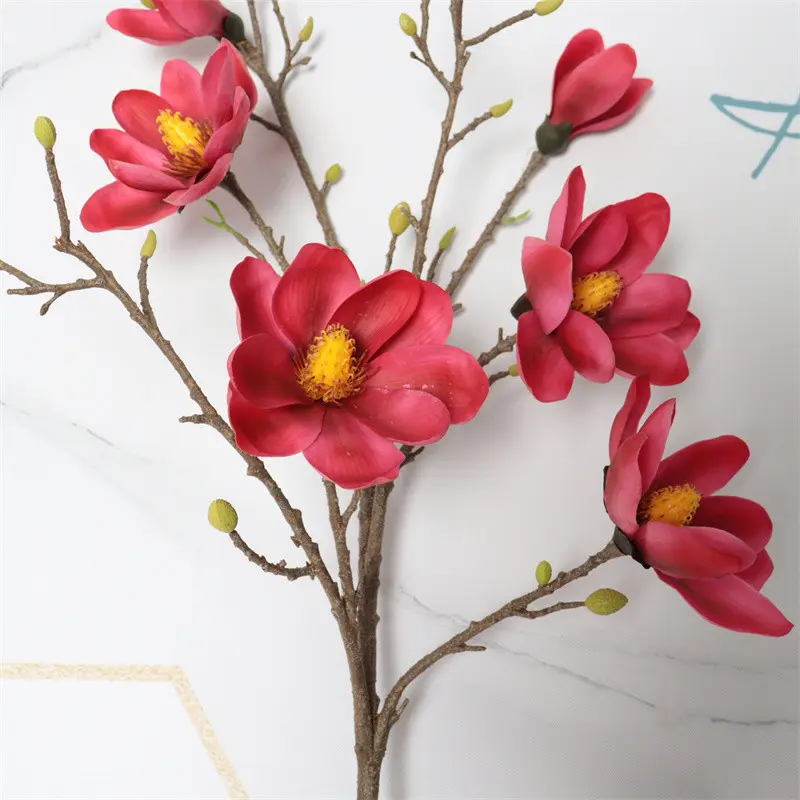 Fabric Bonsai red (3)2cz