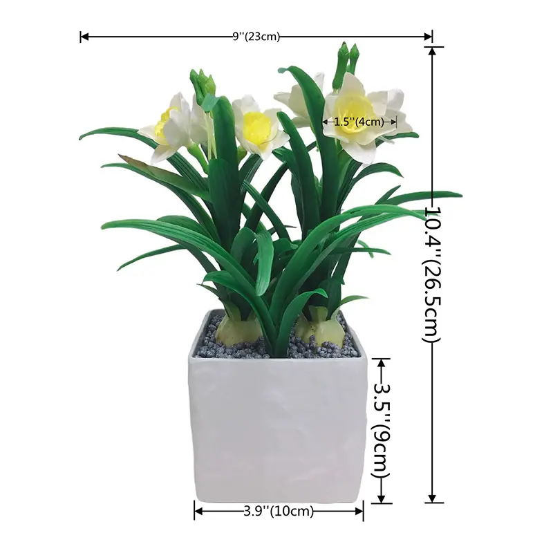 Premium Quality PVC Daffodil Bonsai Supplier