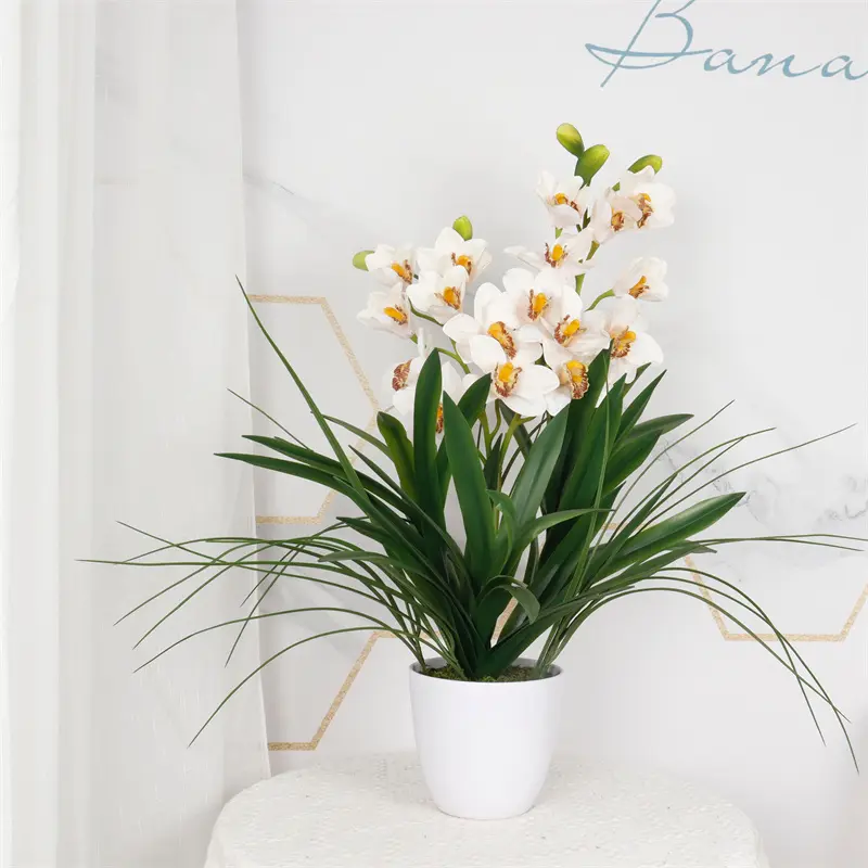 Simulated Cymbidium Bonsai 8321（3） (4)8n5